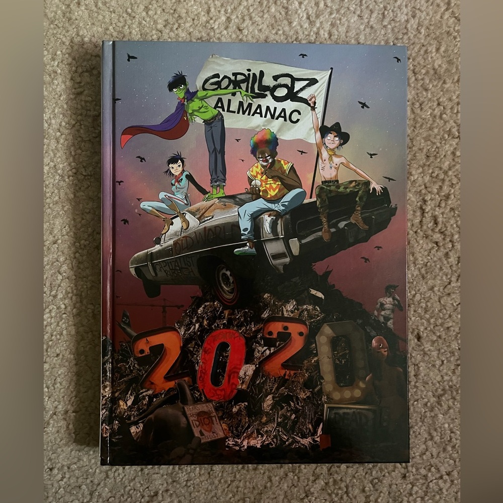 gorillaz 2020 almanac nwot/new without plastic wrap .